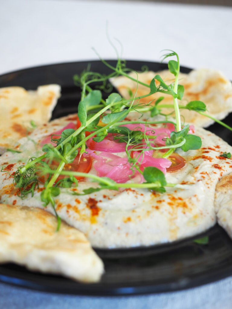 HUMMUS DE BERENJENA AHUMADA